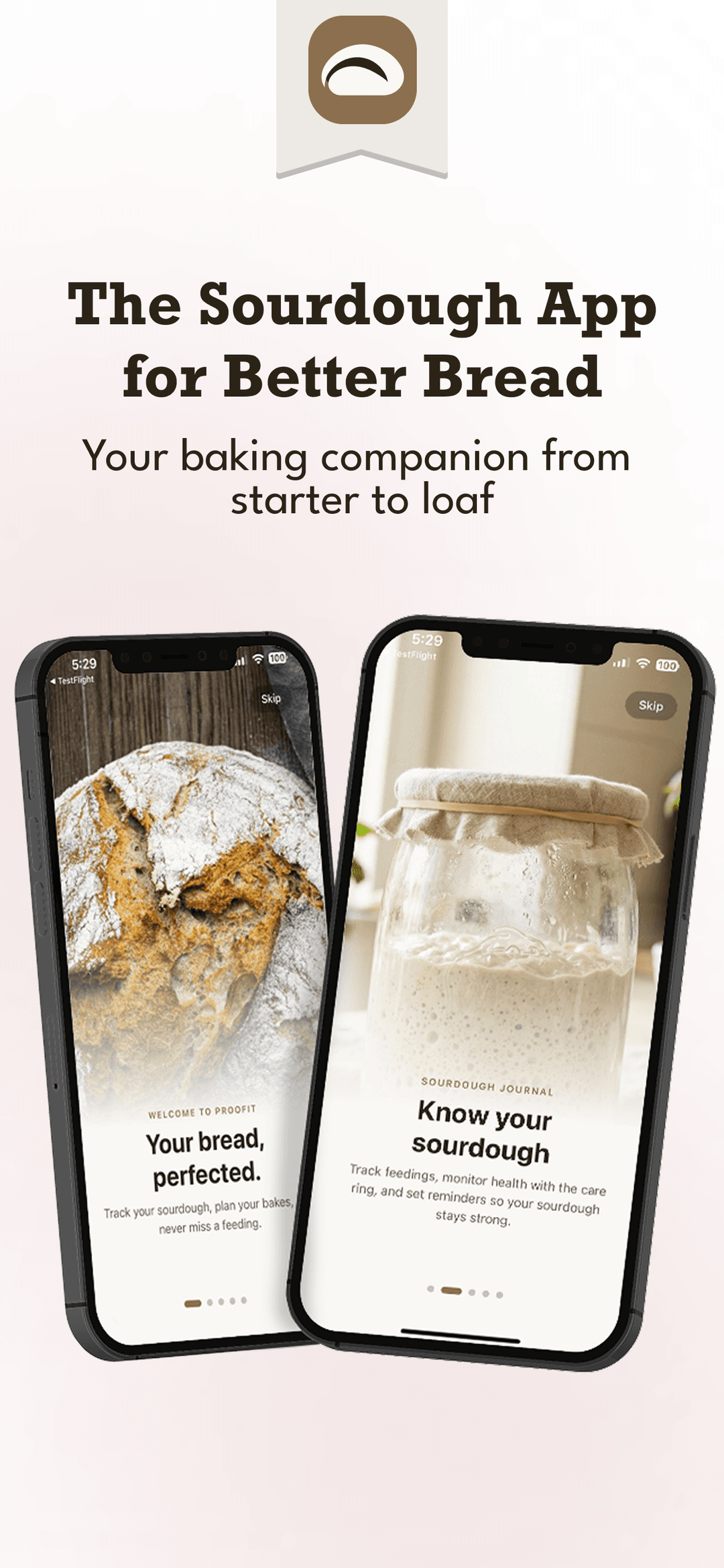 proofit app screenshot